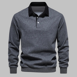 Cornelis™ Klassieke Herensweater met Polokraag