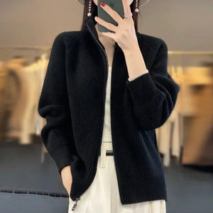 Elin™  Luxe Wol Cardigan