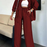 Maaike™ Glinsterende Tweedelige Set