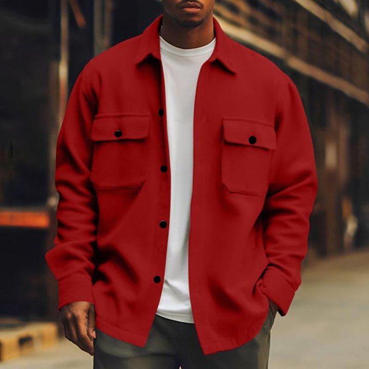 Victor™ Casual Oversized Heren Overhemdjas