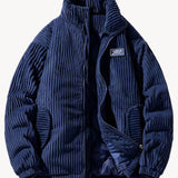 Patrick™ Trendy Geribbelde Winterjas