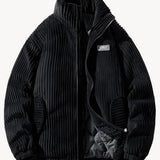 Patrick™ Trendy Geribbelde Winterjas