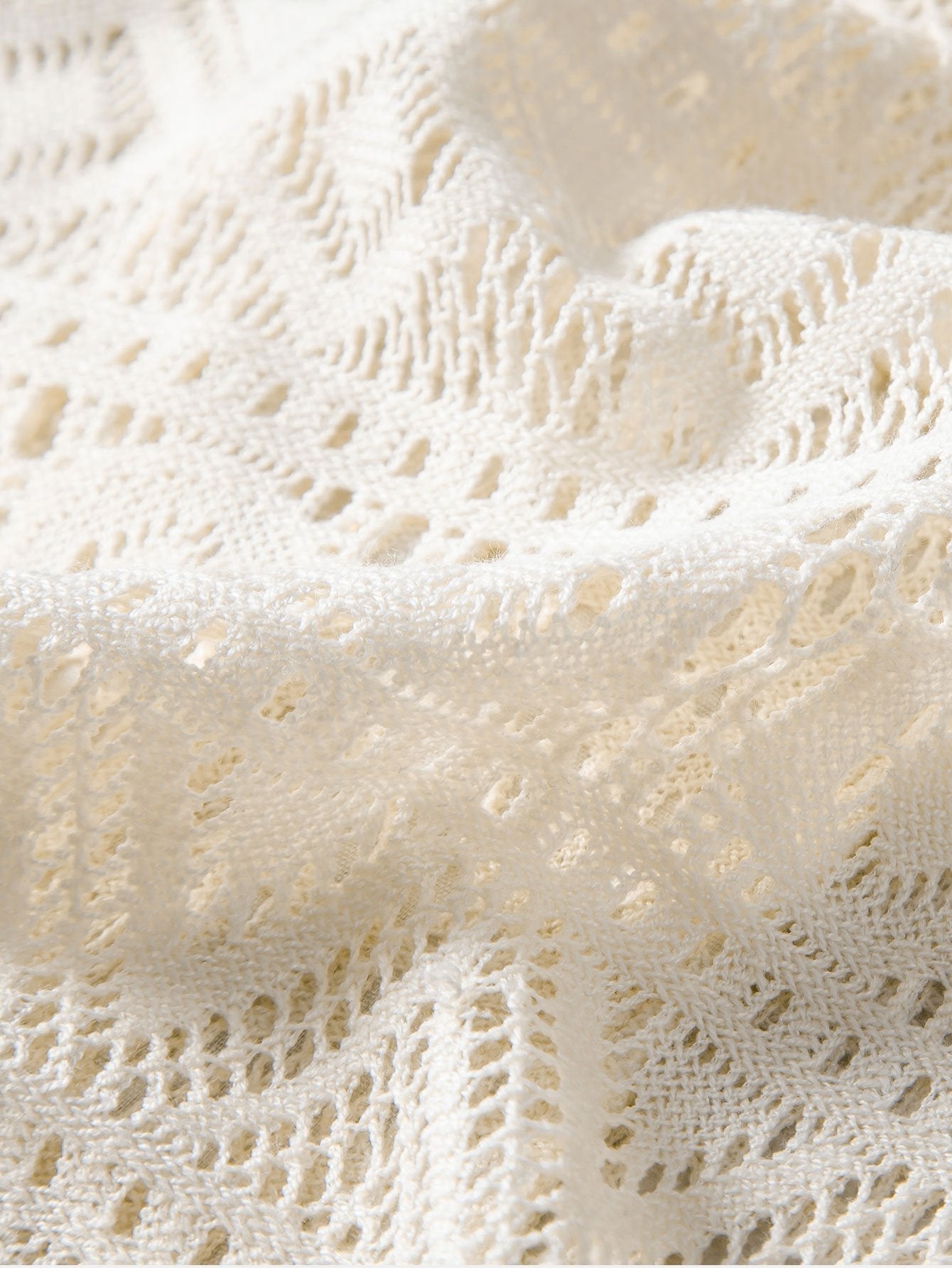 David | Transparant Haakshirt met Ethno-patroon