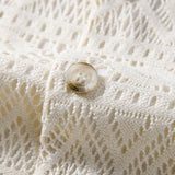 David | Transparant Haakshirt met Ethno-patroon