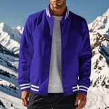 Nathan™ Klassieke Heren Varsity Bomberjack