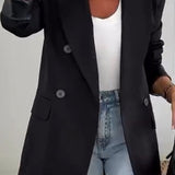 Femke™ Klassieke Lange Blazer
