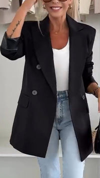 Femke™ Klassieke Lange Blazer