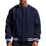 Nathan™ Klassieke Heren Varsity Bomberjack