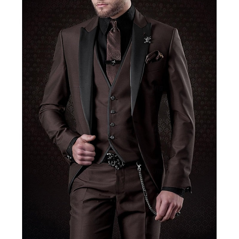 Heren Driedelige Linnen Set - Elegant & Comfortabel voor Formele Gelegenheden