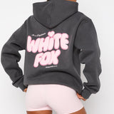 Daydreamers Angelina Oversized Hoodie Vulkanisch – Comfortabel, Glanzend en Stijlvol