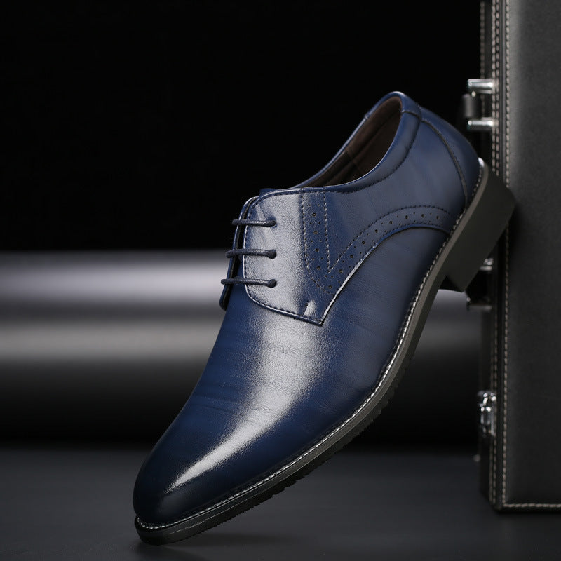 Gideon™ Elegante Heren Leren Derby Schoenen