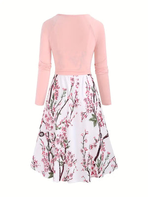Noor-Sophie™ Elegante Bloemenjurk
