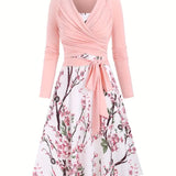 Noor-Sophie™ Elegante Bloemenjurk