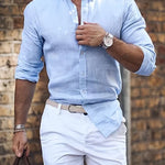 Daan™ Stijlvol Slim-Fit Overhemd voor Heren