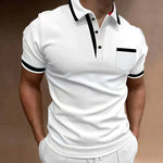 Elegante heren polo shirt voor elke gelegenheid