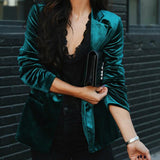 Maeve | Elegante Fluwelen Blazer