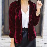 Maeve | Elegante Fluwelen Blazer