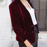 Maeve | Elegante Fluwelen Blazer