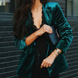 Maeve | Elegante Fluwelen Blazer