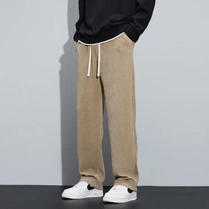 Theodore™ Trendy Wijde Herenbroek met Trekkoord