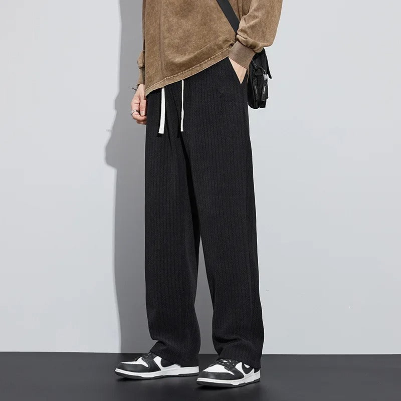 Theodore™ Trendy Wijde Herenbroek met Trekkoord