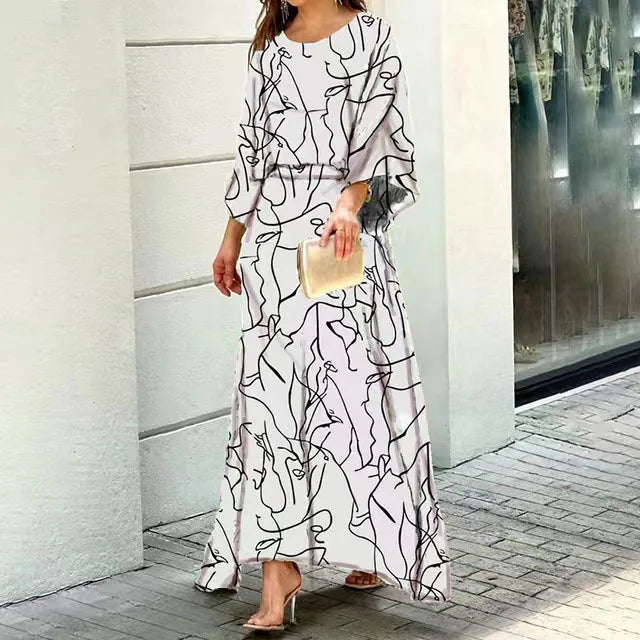 Tessa-Marie™ Bohemian Maxi Jurk