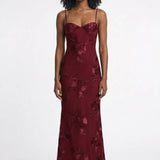 Elegante Pailletten Maxi Jurk