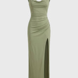 Elegante Maxi Jurk met Split