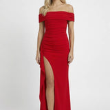 Elegante Off Shoulder Maxi Jurk