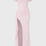 Elegante Off Shoulder Maxi Jurk