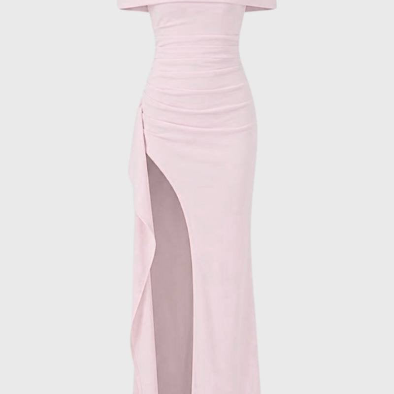 Elegante Off Shoulder Maxi Jurk