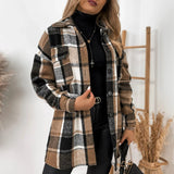 Geruite Mantel | Oversized | Trendy Winterstijl