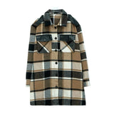 Geruite Mantel | Oversized | Trendy Winterstijl