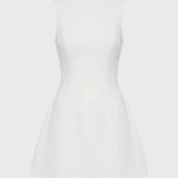 Zwarte Strapless Mini Jurk