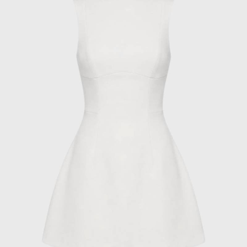 Zwarte Strapless Mini Jurk