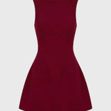 Zwarte Strapless Mini Jurk