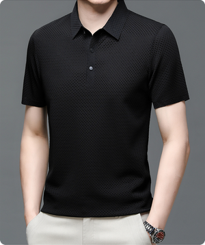 Morten | Heren Poloshirt van Mesh
