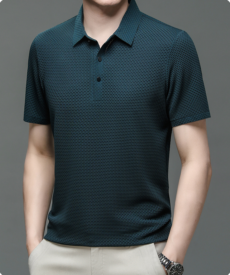 Morten | Heren Poloshirt van Mesh