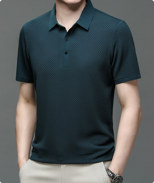 Morten | Heren Poloshirt van Mesh