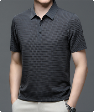 Morten | Heren Poloshirt van Mesh