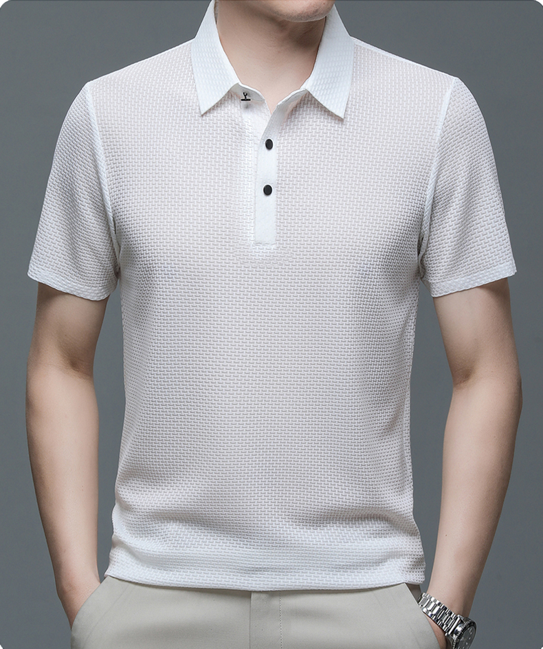 Morten | Heren Poloshirt van Mesh