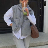 Gewatteerde Bodywarmer | Gestikt Design | Casual Comfort