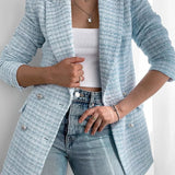 Pietsje | Stijlvolle Tweed Blazer