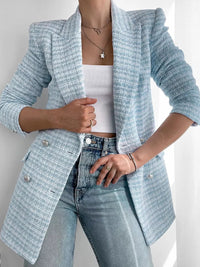 Pietsje | Stijlvolle Tweed Blazer