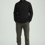 Heren Sweater – Comfortabele Basic Trui met Minimalistisch Design