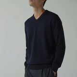 V-Hals Trui – Zachte Gebreide Pullover met Tijdloze Stijl