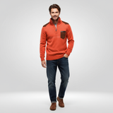 Heren Gebreide Trui – Zachte Winter Pullover met Comfortabele Pasvorm