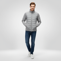 Heren Outdoor Winterjas – Lichtgewicht Waterafstotende Donsjas met Capuchon