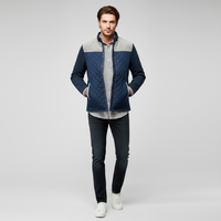 Heren Herfstjas – Luxe Kasjmiermix met Stijlvolle en Comfortabele Pasvorm