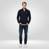 Half-Zip Pullover – Modieuze Zip-Up Trui voor Stijl en Comfort